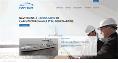 Desktop Screenshot of navtech.ca